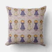 ヴィンテージカントリーガールズ クッション (正面)