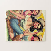 ヴィンテージカントリーガールズ ジグソーパズル (横)