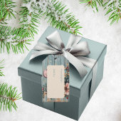 ヴィンテージカントリークリスマスの田舎家風ウッド ギフトタグ
