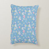 ヴィンテージカントリーゲーズパターンモノグラム アクセントクッション (裏面(縦))