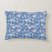 ヴィンテージカントリーゲーズパターンモノグラム アクセントクッション (裏面)