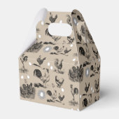 ヴィンテージカントリーチキンロースター卵モノグラム フェイバーボックス (裏面サイド)