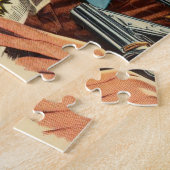 ヴィンテージカントリーパルプガール ジグソーパズル (側面)