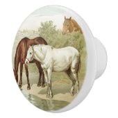 ヴィンテージカントリーファームウマ セラミックノブ (右)