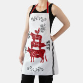 ヴィンテージカントリーファームハウス エプロン (インサイチュ)