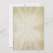 ヴィンテージカントリーボーイ赤ちゃんシャワー招待状 招待状 (裏面)