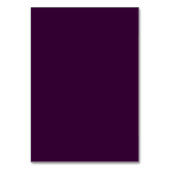 ヴィンテージカントリーレース紫シーティングカード テーブルナンバー (裏面)