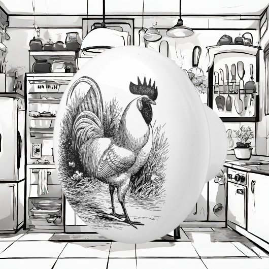 ヴィンテージカントリーロースターホームデコーツノブ セラミックノブ