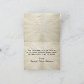 ヴィンテージカントリー感謝 サンキューカード (内部)