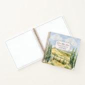 ヴィンテージカントリー自然バケーションハウスゲストブック ノートブック (内部)