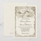 ヴィンテージカントリー風景オーダーメイド 招待状 (正面/裏面)