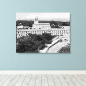 ヴィンテージカンヌサンノワート島修道院 キャンバスプリント (インサイチュ (ウッドフロア))