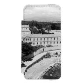 ヴィンテージカンヌサンノワート島修道院 INCIPIO iPhoneウォレットケース (フォリオ 正面)