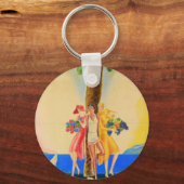 ヴィンテージカンヌフランスの旅行 キーホルダー (正面)