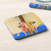 ヴィンテージカンヌフランスの旅行 コースター (左側)