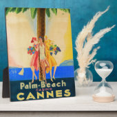 ヴィンテージカンヌフランスの旅行 フォトプラーク (側面)