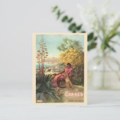 ヴィンテージカンヌフランスフランスのリビエラトラベル ポストカード (スタンド正面)