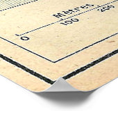 ヴィンテージカンヌ・フランスの地図(1921年) ポスター (角)