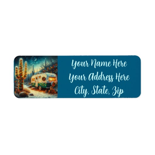 ヴィンテージカンパーサグアーロサボスクリスマスデザート ラベル (正面)