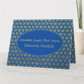 ヴィンテージカンパーバンハッピーバースデーハッピーカンパー カード (裏面)