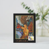 ヴィンテージカンボジア旅行 ポストカード (スタンド正面)