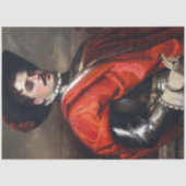 ヴィンテージカヴァリアマンデクページティッシュペーパー 薄葉紙 (正面)