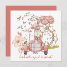 ヴィンテージカーかわいいバニーガール誕生のお知らせ