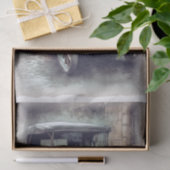 ヴィンテージカーのデコパージュ 薄葉紙 (ギフト)