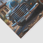 ヴィンテージカーのデコパージュ 薄葉紙 (詳細)