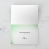 ヴィンテージカーのフォトカードです。 シーズンカード (内部)