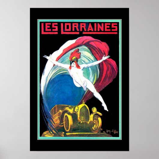 ヴィンテージカーのポスター ポスター (正面)