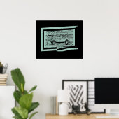 ヴィンテージカーのポスター ポスター (ホームオフィス)