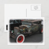 ヴィンテージカーはがきだ！ ポストカード (正面/裏面)