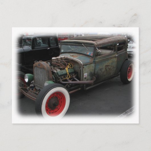 ヴィンテージカーはがきだ！ ポストカード (正面)
