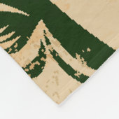 ヴィンテージカーイラストレーション背景パターン フリースブランケット (角)