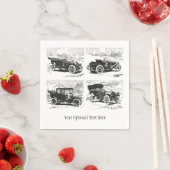 ヴィンテージカーカスタムズ紙ナプキン スタンダードカクテルナプキン (インサイチュ)