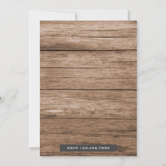 ヴィンテージカークラシックの誕生日パーティーの招待 招待状 (裏面)