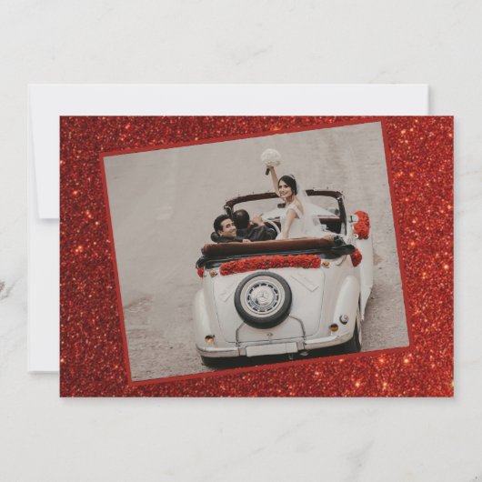 ヴィンテージカークリスマスオーナメントフォトクリスマス (裏面)