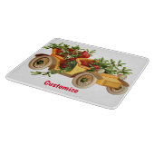 ヴィンテージカークリスマスミストレトーサンダー_コーブ カッティングボード (角)