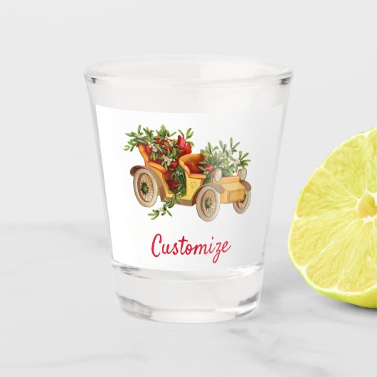 ヴィンテージカークリスマスミストレトーサンダー_コーブ ショットグラス (正面)