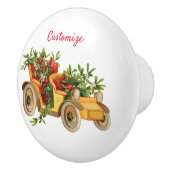 ヴィンテージカークリスマスミストレトーサンダー_コーブ セラミックノブ (右)