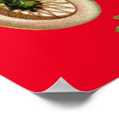 ヴィンテージカークリスマスミストレトーサンダー_コーブ ポスター (角)