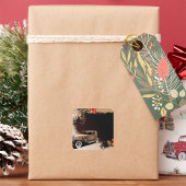 ヴィンテージカーグランジのシール スクエアシール