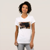 ヴィンテージカーグランジリトロ自動車 Tシャツ (正面フル)