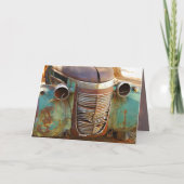 ヴィンテージカーグリルカード カード (裏面)