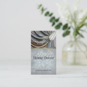 ヴィンテージカーテンサロンクラシック名刺 名刺 (スタンド正面)