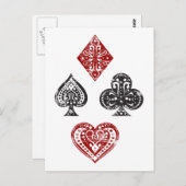 ヴィンテージカードスーツ ポストカード (正面/裏面)