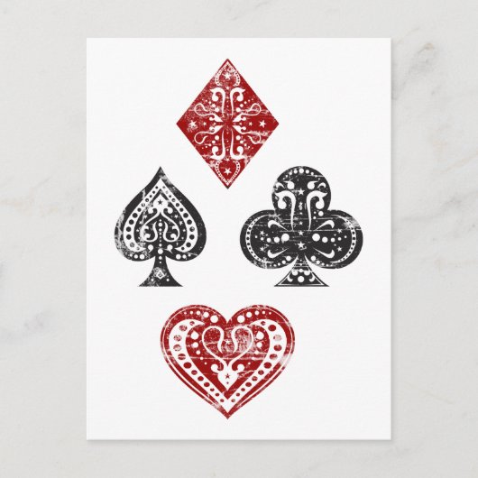 ヴィンテージカードスーツ ポストカード (正面)