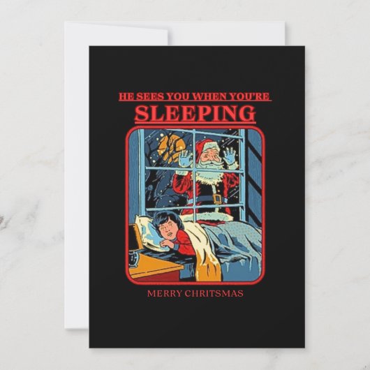 ヴィンテージカードメリークリスマスサンタノエル シーズンカード (正面)