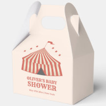 ヴィンテージカーニバルサーカスビッグトップベビーシャワー